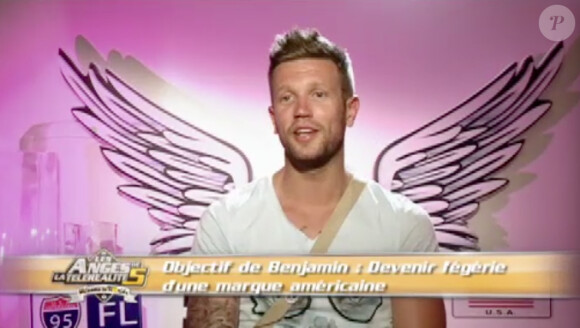 Benjamin dans les Anges de la télé-réalité 5, jeudi 7 mars 2013 sur NRJ12
