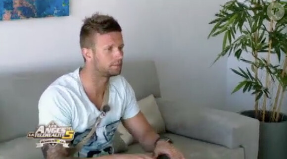 Benjamin dans les Anges de la télé-réalité 5, jeudi 7 mars 2013 sur NRJ12