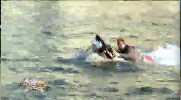 Séance de zaino jet dans les Anges de la télé-réalité 5, jeudi 7 mars 2013 sur NRJ12