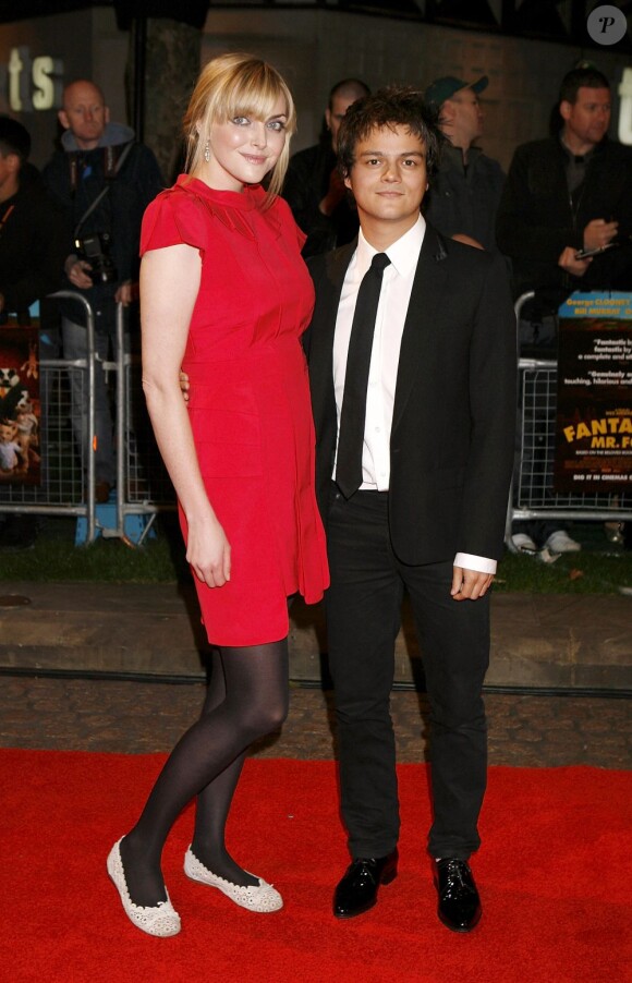 Jamie Cullum et Sophie Dahl à Londres, le 14 octobre 2009.