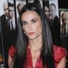Demi Moore à New York, le 17 octobre 2011, un mois avant l'officialisation de sa rupture d'avec Ashton Kutcher.