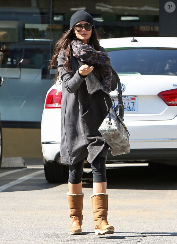 Exclu - Demi Moore dans les rues de West Hollywood le 11 février 2013.