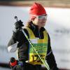 La jolie Pippa Middleton après la ligne d'arrivée de la Vasaloppet, légendaire et plus longue course de ski de fond (90 km), qu'elle a disputée le 4 mars 2012 en Suède. Elle a fini 412e sur 1734 femmes, en 7h13mn36. James Middleton, lui, était arrivé une demi-heure plus tôt.