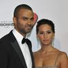 Tony Parker et Axelle lors du Monaco Par Coeur à Monaco, 22 septembre 2012
