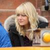 Emma Stone toujours aussi mignonne sur le tournage du film The Amazing Spider-Man 2 à New York, le 11 mars 2013.