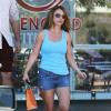 Britney Spears quitte le club de gym Drenched Fitness avec son petit ami David Lucado. Westlake Village, le 11 mars 2013.