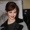 Louise Bourgoin électrique et divine lors de l'avant-première de La Religieuse à l'UGC Les Halles à Paris le 12 mars 2013.