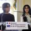Yamina Benguigui, ministre déléguée en charge des Français de l'étranger et de la Francophonie, a ouvert, seule, la Semaine de la langue francaise et de la Francophonie au ministère de la Culture, le 12 mars 2013.