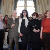 Les auteurs francophones, dont Alain Rey et Yamina Benguigui au lancement de la Semaine de la langue francaise et de la Francophonie au ministère de la Culture, le 12 mars 2013.