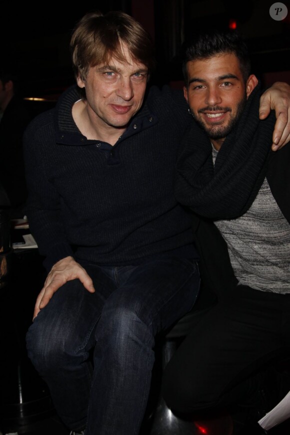 Didier Gustin et Tony au China Club, à Paris, le 13 mars 2013