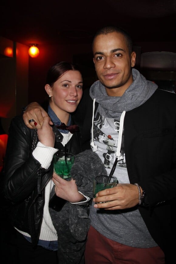Romain et sa fiancée Audrey au China Club, à Paris, le 13 mars 2013