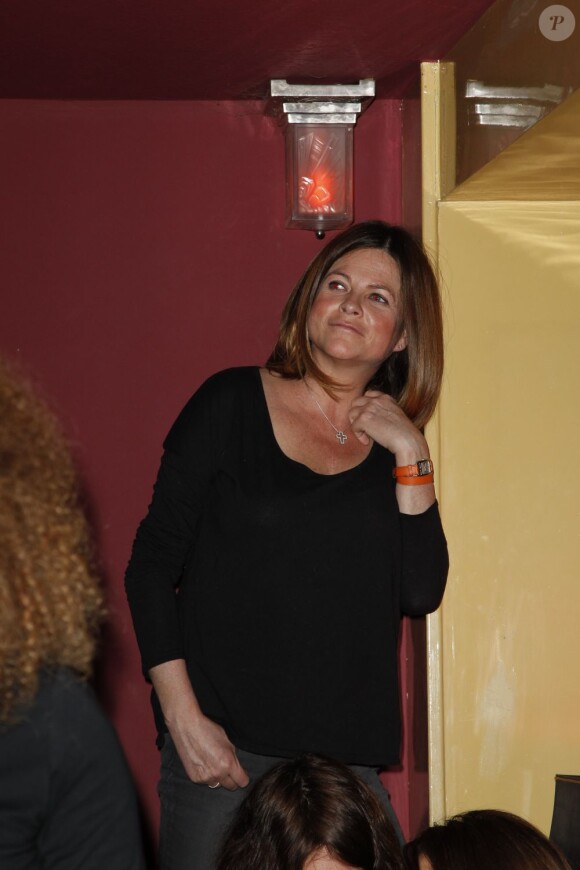 Charlotte Valandrey au China Club, à Paris, le 13 mars 2013