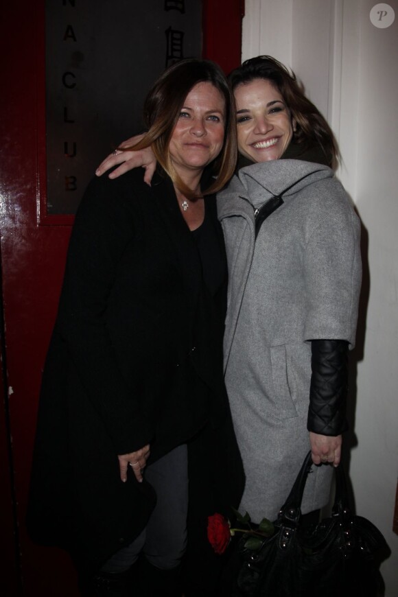 Charlotte Valandrey et Vanina au China Club, à Paris, le 13 mars 2013
