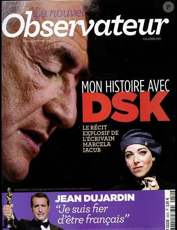 La une du Nouvel Observateur du 21 février 2013