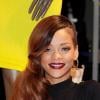 Rihanna lors du lancement de sa collection pour River Island à Londres, le 4 mars 2013.