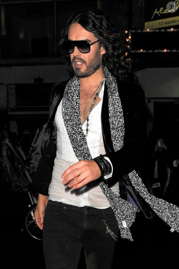 Russell Brand à Londres, le 7 mars 2013.