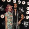 Katy Perry et Russell Brand aux MTV Video Music Awards, à Los Angeles, le 28 août 2011.