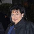 Anne Sinclair lors du 28eme dîner annuel du Crif au Pavillon d'Armenonville à Paris le 20 mars 2013.