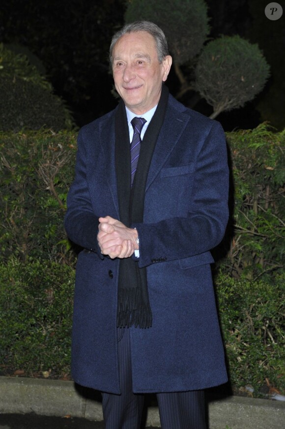 Bertrand Delanoë lors du 28eme dîner annuel du Crif au Pavillon d'Armenonville à Paris le 20 mars 2013.