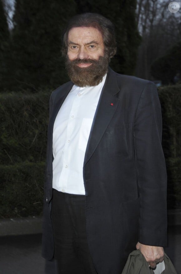 Marek Halter lors du 28eme dîner annuel du Crif au Pavillon d'Armenonville à Paris le 20 mars 2013.