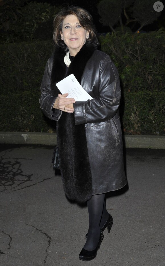 Corine Lepage lors du 28eme dîner annuel du Crif au Pavillon d'Armenonville à Paris le 20 mars 2013.