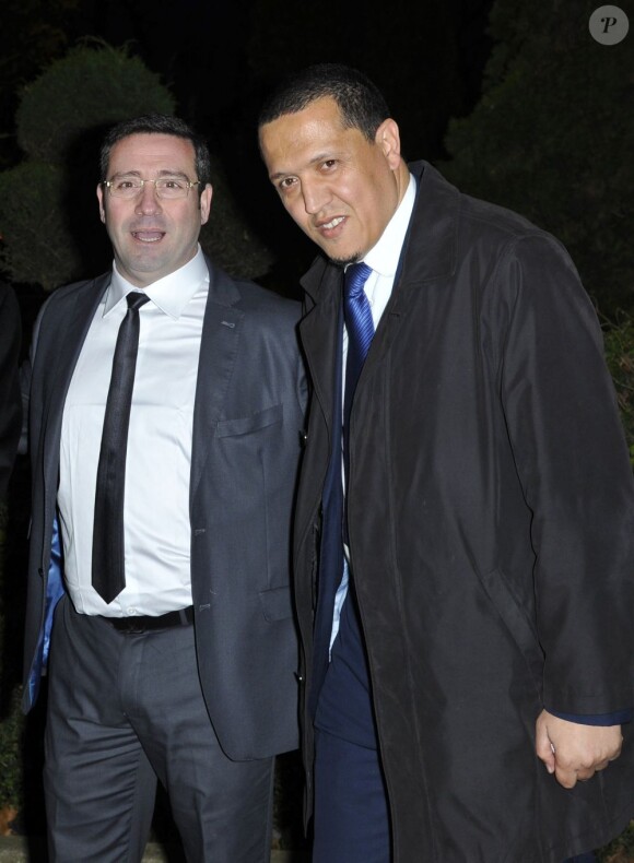 Imam de Drancy Hassen Chalghoumi lors du 28eme dîner annuel du Crif au Pavillon d'Armenonville à Paris le 20 mars 2013.