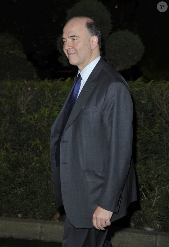 Pierre Moscovici lors du 28eme dîner annuel du Crif au Pavillon d'Armenonville à Paris le 20 mars 2013.