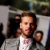 M. Pokora sur le tapis rouge des NRJ Music Awards 2013, le 26 janvier à Cannes.