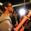 Michael Phelps s'improvive DJ lors d'une soirée au Story de Miami Beach le 20 mars 2013
