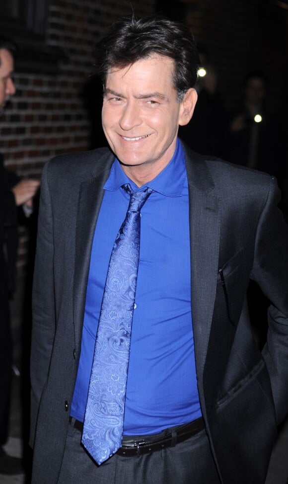Charlie Sheen le 1 janvier 2013 à New York City.