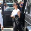 Kim Kardashian arrive au centre commercial Barney's New York à Beverly Hills. Le 21 mars 2013.