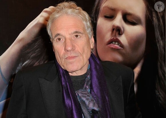 Le realisateur Abel Ferrara lors de son dernier film 4h44 Dernier jour sur terre à Paris le 12 décembre 2012.