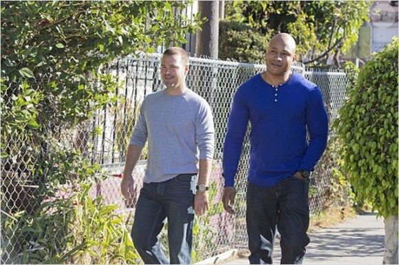 Les sympathiques Chris O'Donnell et LL Cool J, héros de NCIS : Los Angeles