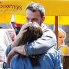 Jennifer Garner et Ben Affleck ont passé leur samedi à Pacific Palisades avec leurs filles Violet et Seraphina, le 23 mars 2013