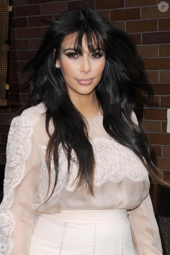 Kim Kardashian superbe au cours de son marathon promo pour le film Temptation à New York, le 26 mars 2013.