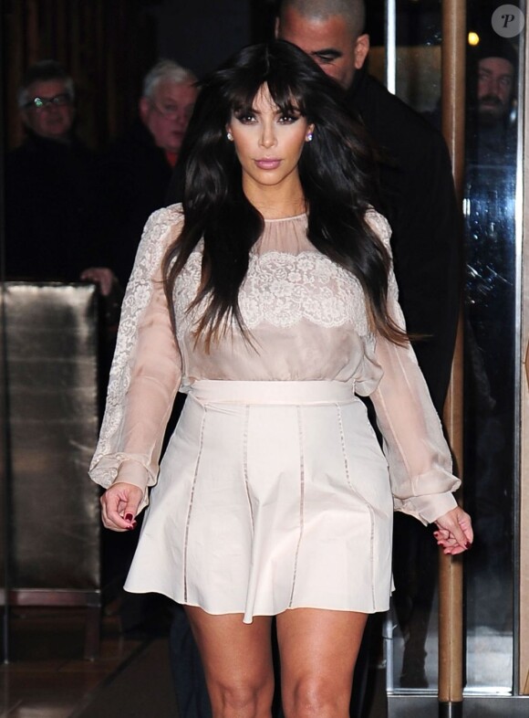 Kim Kardashian à New York, le 26 Mars 2013.