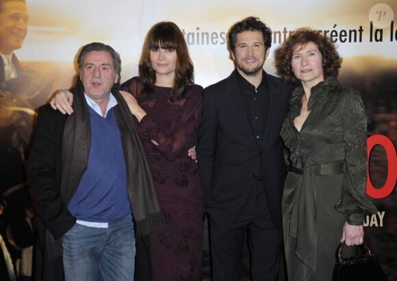 Daniel Auteuil, Marina Hands, Guillaume Canet et Marie Bunel - Avant-première du Film "Jappeloup" au Grand Rex à Paris le 26 février 2013.