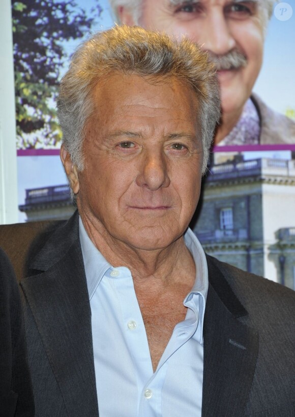 Dustin Hoffman pendant l'avant-première du film Quartet à l'UGC des Halles à Paris, le 26 mars 2013.