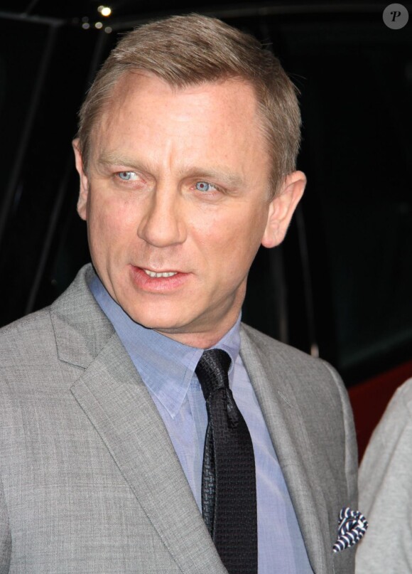 Daniel Craig pendant le Salon de l'automobile de New York, le 26 mars 2013.