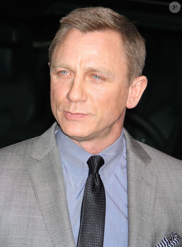 Daniel Craig invité prestigieux de Land Rover pour le Salon de l'automobile de New York, le 26 mars 2013.
