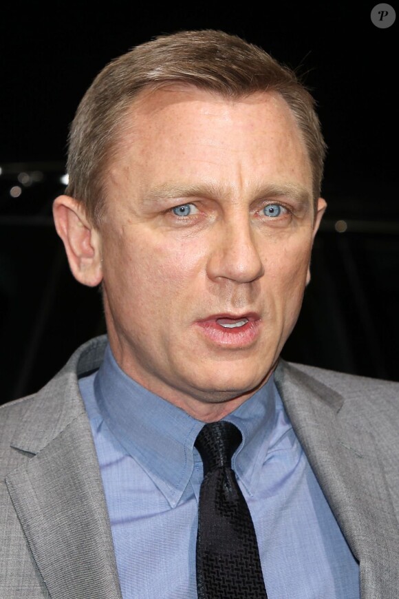 Daniel Craig au Salon de l'automobile de New York, le 26 mars 2013.