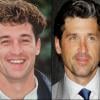 Patrick Dempsey en 1993 à gauche et en 2012. L'acteur américain confirme la légende : la beauté des hommes se déploie souvent après 35 ans