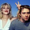 Kurt Cobain, Courtney Love et Frances Bean Cobain en 1993.