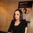 Alizée, le vendredi 29 mars au forum de la Fnac St-Lazare à Paris.