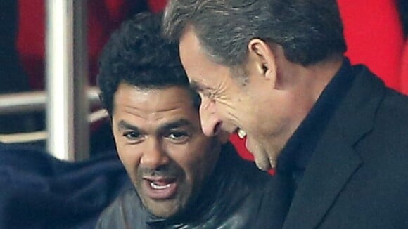 PSG - Barça : Nicolas Sarkozy et Jamel Debbouze complices, le foot rassemble !
