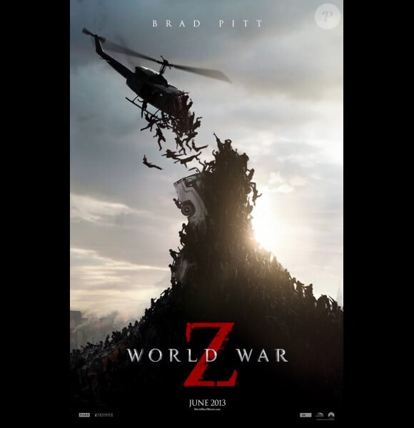 Affiche teaser internationale du film World War Z.