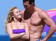 Hayden Panettiere et son fiancé : Bisous, câlins et jeux amoureux sur la plage