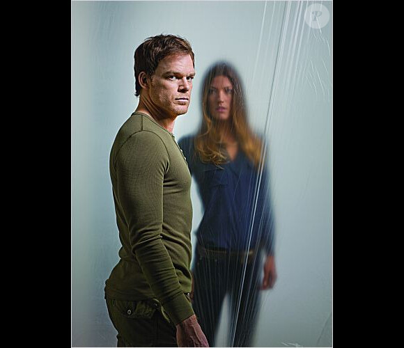 Image promotionnelle de la saison 7 de "Dexter" diffusée à l'automne 2012.