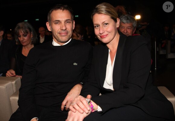 Paul Belmondo et sa femme Luana le 12 novembre 2012