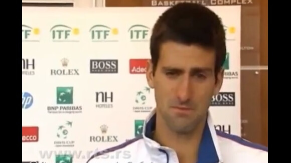Novak Djokovic : Les larmes du Joker après une terrible frayeur